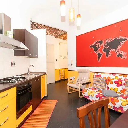 Апартаменты Colourful & Cozy Cenisia Турин